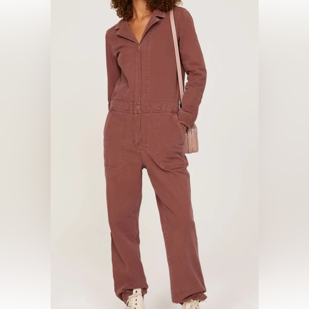 Faherty Mauve Jumpsuit
